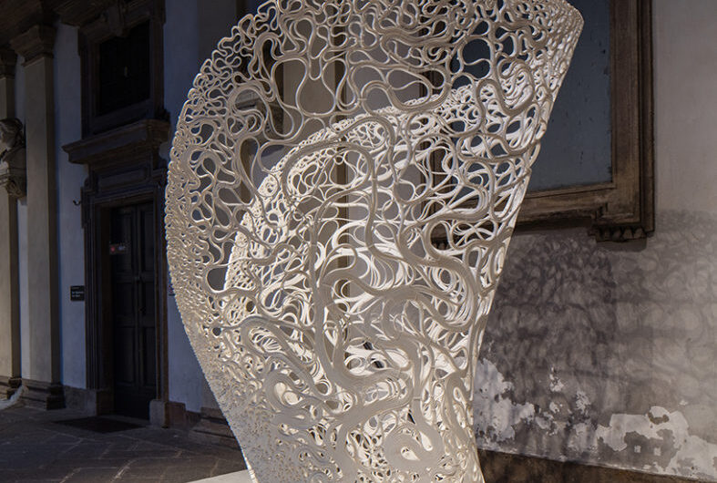 Thallus: Zaha Hadid Architects Explores Robotic Assisted and Computational Design to 3D Print Experimental Structure for Milan Design Week