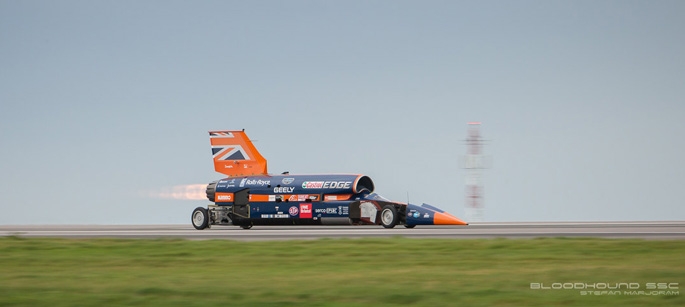 The Bloodhound Reaches New Speeds with Help from 3D Printing