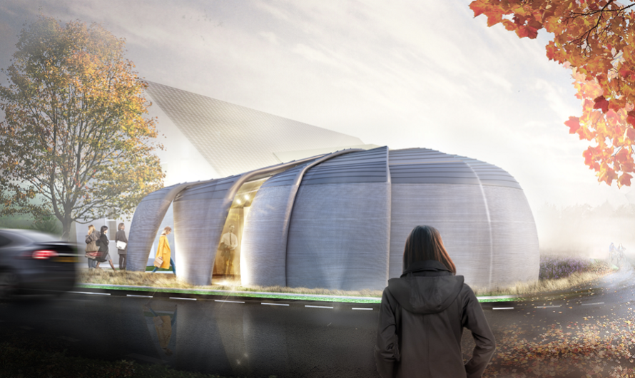 CyBe Construction Hopes to 3D Print Small Meeting Structure in Amsterdam