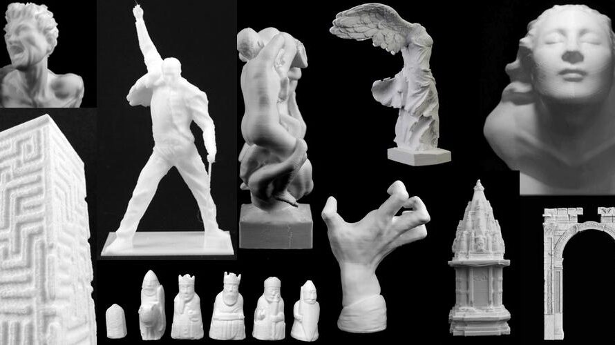 Weekly Roundup: Ten 3D Printable Things – Famous Sculptures and Antiquities