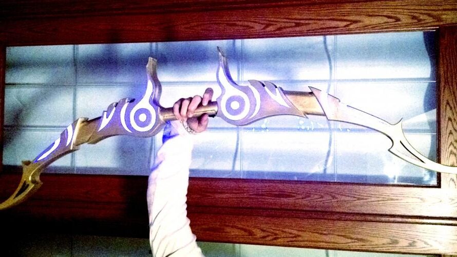 3D Print Zelda’s Bow from Twilight Princess with Working Lights