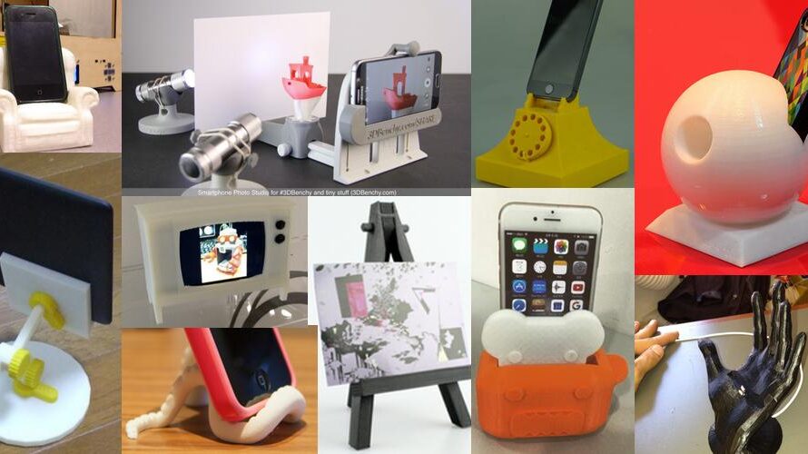 Weekly Roundup: Ten 3D Printable Things — Smartphone Stands and Smartphone Accessories