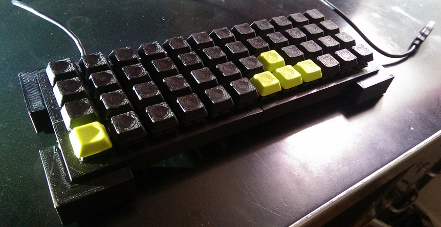 This 3D Printed Mechanical Keyboard Works Like a Charm