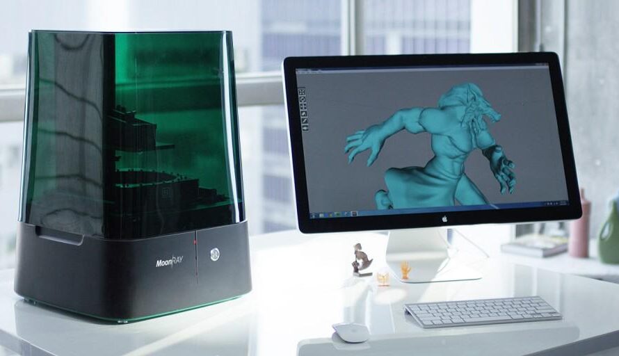 MoonRay Desktop UV DLP 3D Printer: Designed with the User in Mind