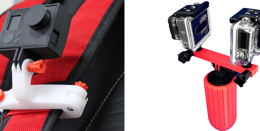 MyMiniFactory Sponsoring a 3D Printed GoPro Camera Accessory Design Contest