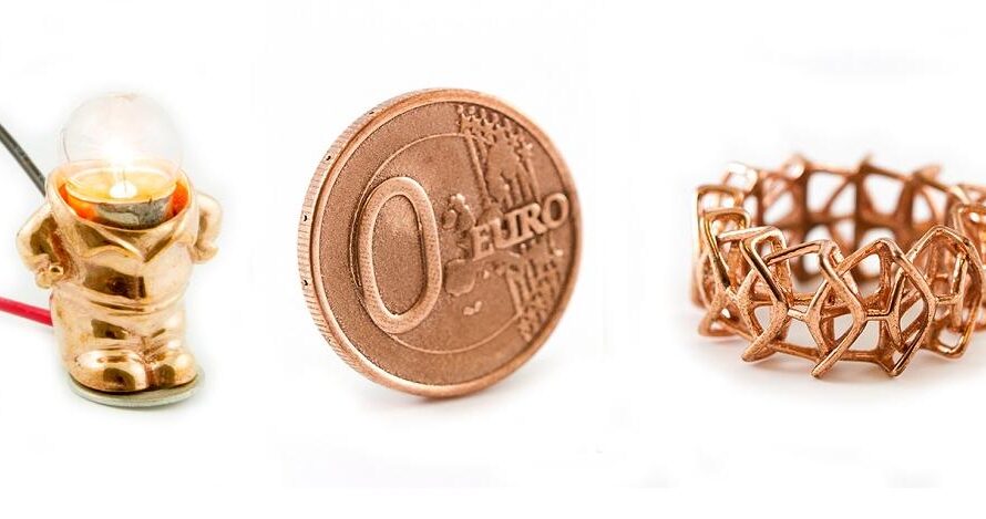 There is More to i.materialise’s New Copper Material than 3D Printed Pennies