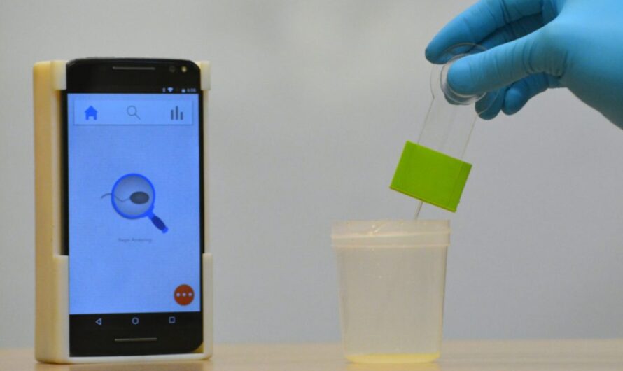 3D Printed Device Allows At-Home Male Infertility Testing with Smartphone