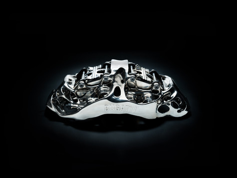 Bugatti Reveals World’s Largest 3D Printed Functional Titanium Component in New Brake Caliper