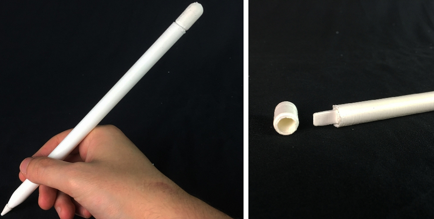 Designer Takes the Wait Out of Apple Pencil, 3D Prints Replica Available on MyMiniFactory