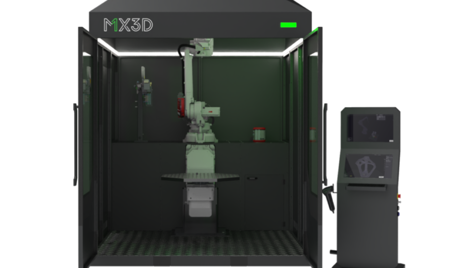 MX3D Receives €2.25M to Commercialize Metal 3D Printing Welding Robots