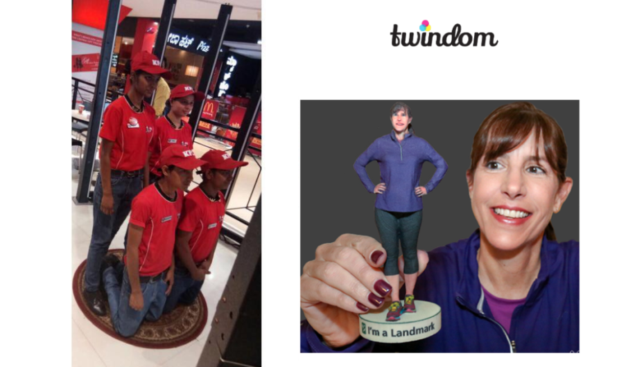 3D Printed Selfies Drum Up Business as Fast Food and Bank Customers are 3D Scanned with Twinstant Mobile System