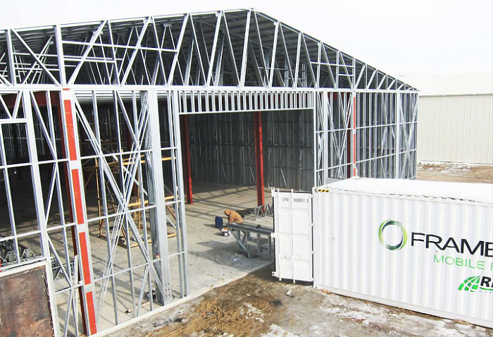 Canadian Construction Company 3D Prints Structural Steel Studs to Build Homes