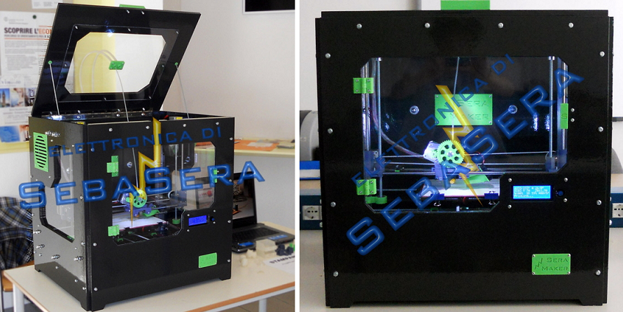 New SeraMaker 3D Printer Carries on the RepRap Tradition
