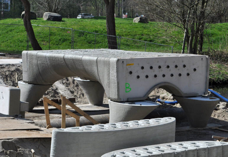 Longest 3D Printed Pedestrian Bridge Under Construction