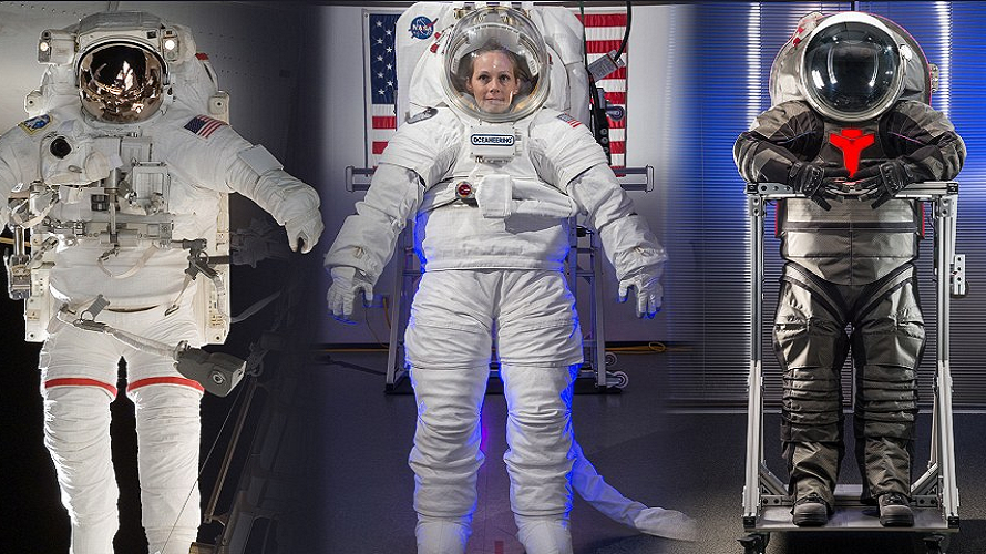 NASA Redesigns Z-Series Mars Spacesuit with Astronaut-Specific 3D Printed Gear in ‘Tron’ Technology Design