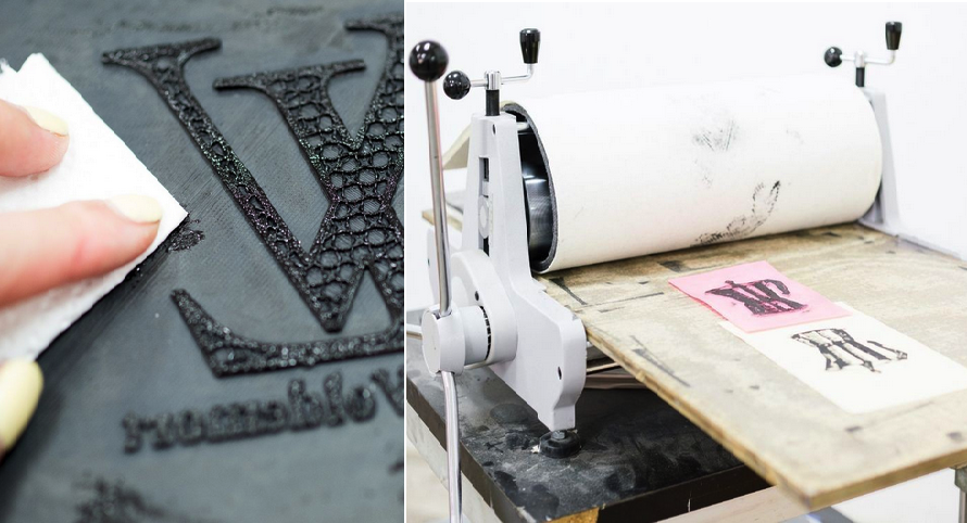 “2.5D Printing” — Block Printing With a 3D Printer