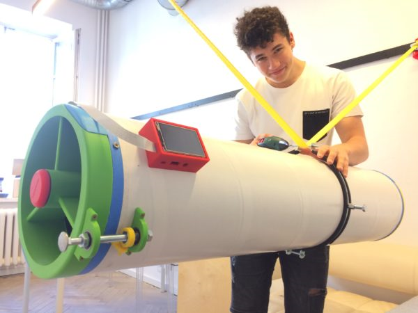 Open Source DIY Telescope Prime Features Raspberry Pi and 3D Printed Parts