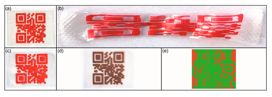 Desktop FDM 3D Printed Shape Memory Polymers Create QR Codes